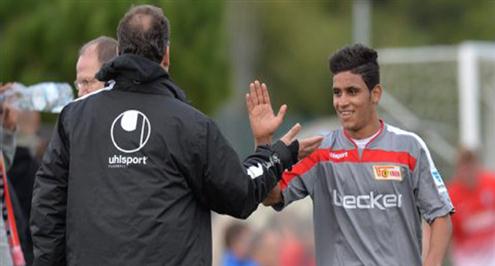 عبد الله جمعة يسجل هدفا في أول اختبار مع يونيون برلين الألماني